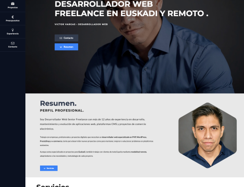 Kodea – Portfolio profesional de desarrollador web